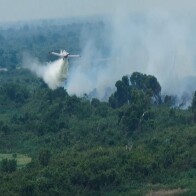 Com inc&ecirc;ndio extinto no Pantanal de MS, bombeiros fazem monitoramento na Serra do Amolar