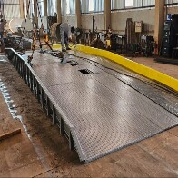Estrutura que permite obra sem fechar ponte sobre o rio Paraguai ser&aacute; instalada no fim de semana