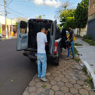 Pol&iacute;cia Civil prende dois indiv&iacute;duos condenados por tr&aacute;fico de drogas, em Lad&aacute;rio