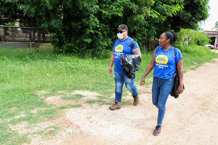 Sa&uacute;de: For&ccedil;a Tarefa ao Combate e Preven&ccedil;&atilde;o &agrave;s arboviroses aconteceu no s&aacute;bado no bairro Alta Floresta