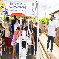 Prefeitura leva a&ccedil;&atilde;o social para moradores Conjunto Residencial Corumbella 2