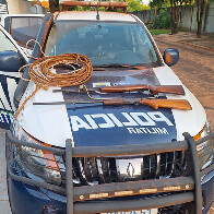 Homem &eacute; detido na estrada do Monjolinho por furto de gado na &aacute;rea rural de Corumb&aacute;