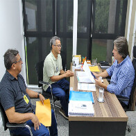 Prefeito de Lad&aacute;rio visita a Capital para discutir avan&ccedil;os no projeto de asfaltamento da rota de &ocirc;nibus