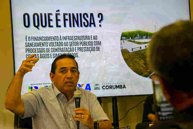 Linha de cr&eacute;dito para infraestrutura contempla projetos essenciais para Corumb&aacute;, destaca prefeito