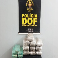 Passageira de &ocirc;nibus que seguia para Campo Grande com pasta-base de coca&iacute;na &eacute; presa pelo DOF em Corumb&aacute;