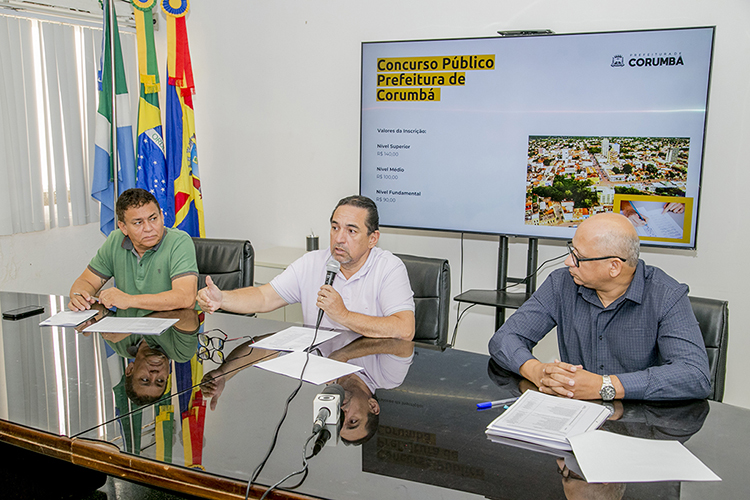 Prefeito anuncia concurso público com 645 vagas; provas estão marcadas para 21 de abril