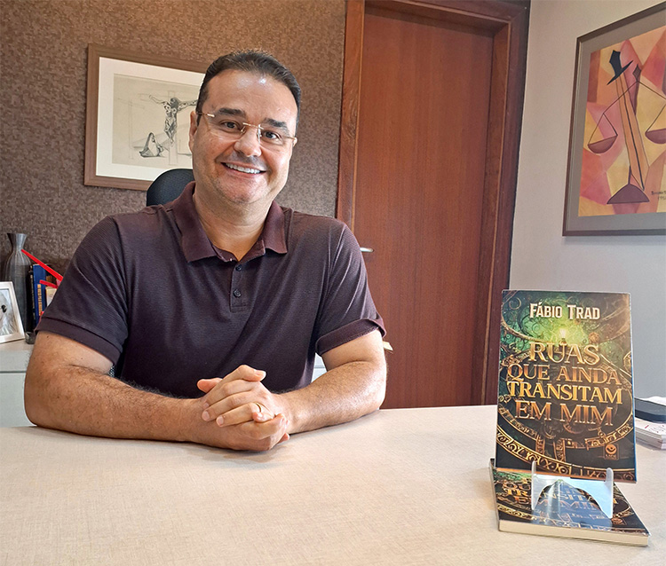 F&aacute;bio Trad lan&ccedil;a livro de contos e cr&ocirc;nicas nesta quinta-feira