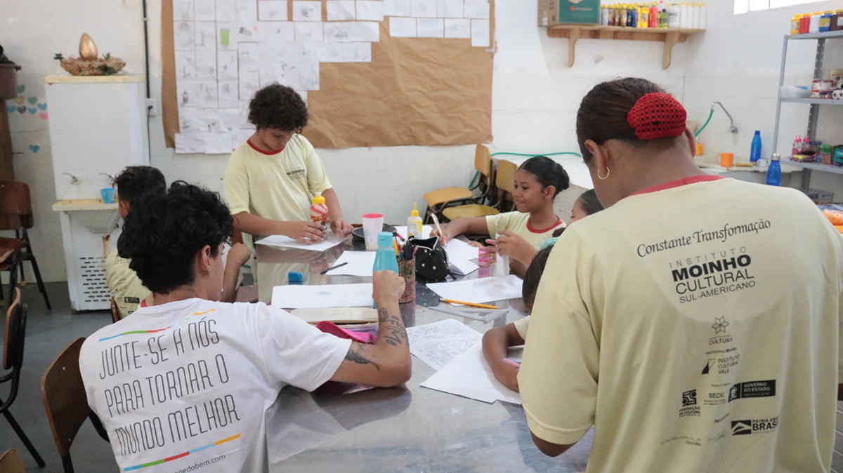 Com apoio da Exchange do Bem, Moinho Cultural recebe novos voluntários
