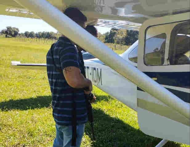 Tratorista amea&ccedil;a funcion&aacute;rio em fazenda de Corumb&aacute; e acaba preso pela Pol&iacute;cia Civil