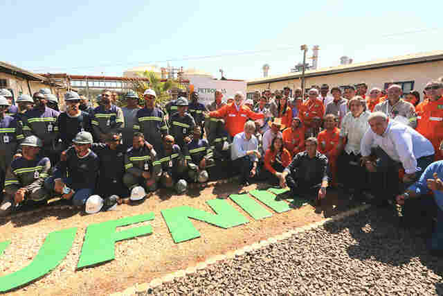 Expectativa: Governador, ministra e presidente da Petrobras visitam UFN3 em MS