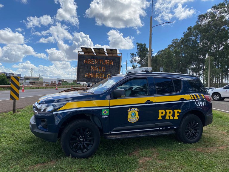 Maio Amarelo: PRF intensifica educa&ccedil;&atilde;o para o tr&acirc;nsito no MS
