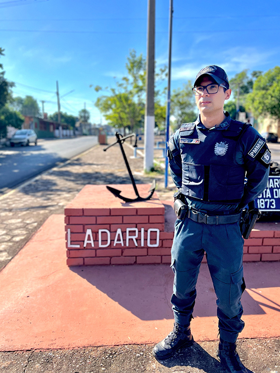 Tenente da Pol&iacute;cia Militar Khayyam Perseu Dantas Alves &eacute; o novo respons&aacute;vel do batalh&atilde;o em Lad&aacute;rio