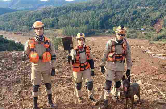 Equipes de MS seguem com buscas e resgates em cen&aacute;rio devastado por enchentes no Rio Grande do Sul