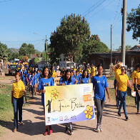 Caminhada alusiva ao &lsquo;18 de maio&rsquo; faz panfletagem nos bairros Nova Alian&ccedil;a e Alta Floresta I e II