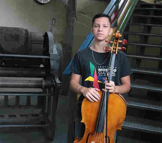 Fruto do Moinho Cultural, m&uacute;sico sul-mato-grossense &eacute; selecionado para interc&acirc;mbio na OSB