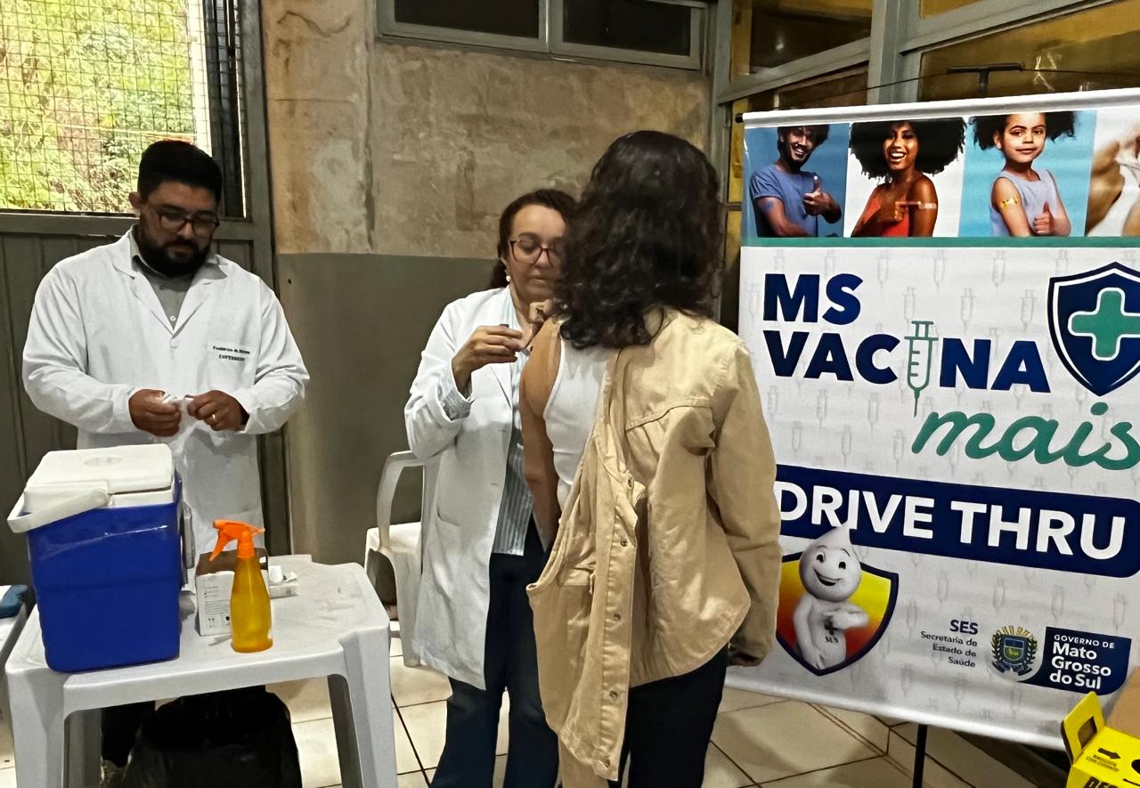 Campanha &lsquo;Governo MS Vacina Mais&rsquo; imuniza 1,5 mil servidores estaduais contra Influenza