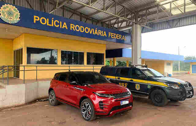 Land Rover roubado de 300 mil reais percorre mais de 3 mil km at&eacute; ser parado pela PRF na BR-262