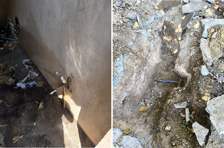 Pol&iacute;cia Civil e SANESUL descobrem liga&ccedil;&atilde;o clandestina de &aacute;gua em condom&iacute;nio no Bairro Maria Leite, em Corumb&aacute;