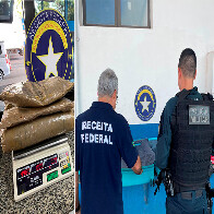 Passageiro boliviano com destino a S&atilde;o Paulo &eacute; detido com 4,5 kg de Skunk pela Receita Federal em Corumb&aacute;