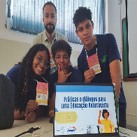Estudantes da EE J&uacute;lia Gon&ccedil;alves Passarinho apresentam pesquisa no I ELABVIS, na UFMS