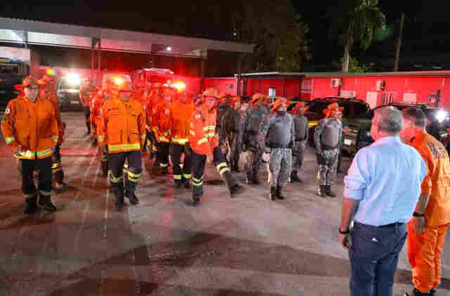 For&ccedil;a Nacional chega ao Pantanal para refor&ccedil;ar trabalho do Governo de MS contra inc&ecirc;ndios florestais