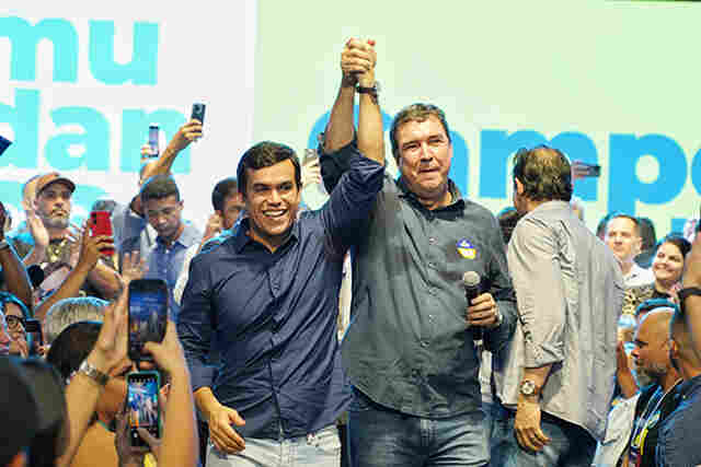 Beto Pereira &eacute; oficializado como pr&eacute;-candidato &agrave; Prefeitura de Campo Grande pelo PSDB em festa com 5 mil pessoas