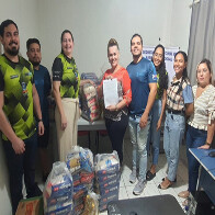 Assist&ecirc;ncia Social recebe doa&ccedil;&atilde;o de alimentos da FUNEL