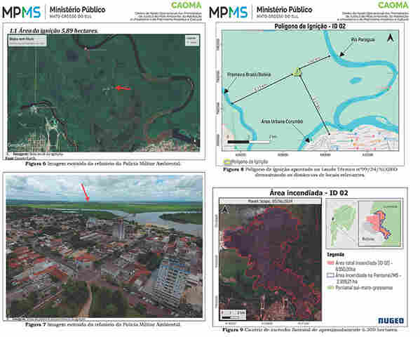 MPMS divulga resultados dos levantamentos dos pol&iacute;gonos de igni&ccedil;&atilde;o dos inc&ecirc;ndios no Pantanal