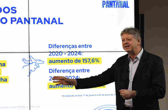 Transpar&ecirc;ncia: em transmiss&atilde;o via internet, Governo de MS detalha a&ccedil;&otilde;es de combate aos inc&ecirc;ndios no Pantanal