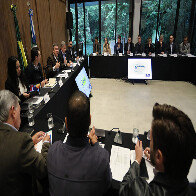 Governador re&uacute;ne secret&aacute;rios para alinhar a&ccedil;&otilde;es e cobrar as metas fixadas para 2024