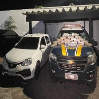 PRF apreende 20,3 kg de maconha em suposto carro que realizava transportes de passageiros em Corumb&aacute; 