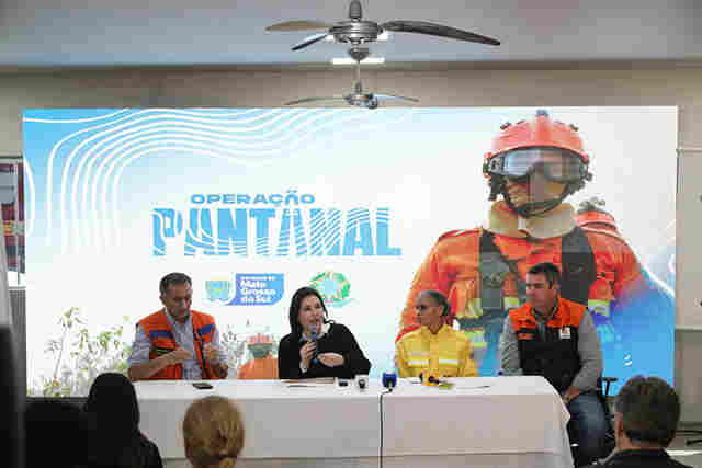 Parceria entre governos federal e de MS garante resposta r&aacute;pida e recursos contra inc&ecirc;ndios no Pantanal