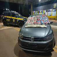 PRF apreende 7 Kg de coca&iacute;na e 15 Kg de skunk na BR-262