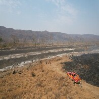 Pantanal tem situa&ccedil;&atilde;o clim&aacute;tica severa que intensifica inc&ecirc;ndios florestais e oito focos com a&ccedil;&otilde;es de combate