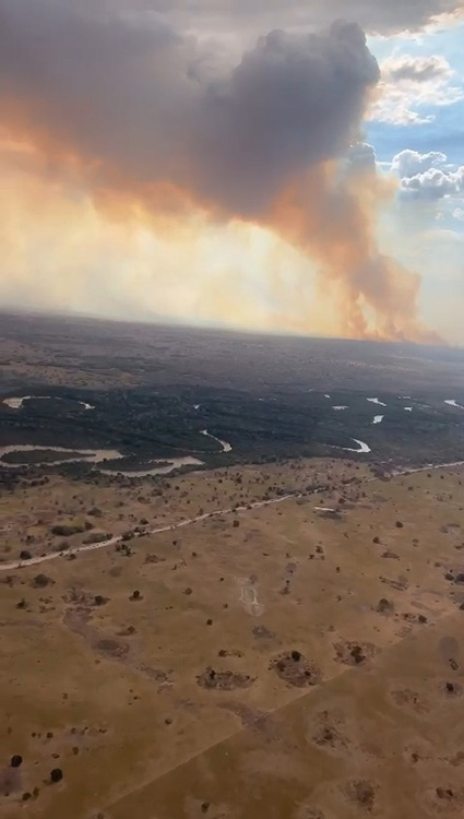 Pantanal tem situa&ccedil;&atilde;o clim&aacute;tica severa que intensifica inc&ecirc;ndios florestais e oito focos com a&ccedil;&otilde;es de combate
