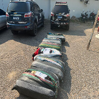 Opera&ccedil;&atilde;o conjunta apreende mais meia tonelada de mercadoria contrabandeada em Corumb&aacute; 