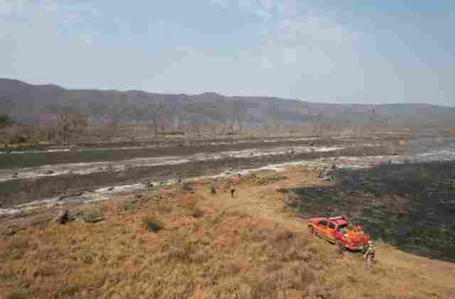 Pantanal tem situa&ccedil;&atilde;o clim&aacute;tica severa que intensifica inc&ecirc;ndios florestais e oito focos com a&ccedil;&otilde;es de combate