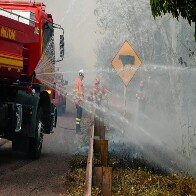 Chuva de 20 mm chega a v&aacute;rias regi&otilde;es do Pantanal e ajuda a controlar inc&ecirc;ndios florestais em MS