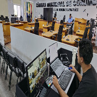 C&acirc;mara testa sistema para iniciar transmiss&otilde;es de sess&otilde;es do legislativo via internet