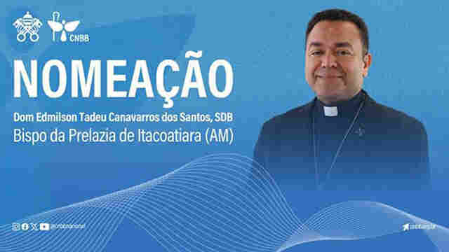 Corumbaense &eacute; nomeado pelo Papa Francisco bispo para a Prelazia de Itacoatiara (AM)