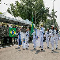 Solenidade e desfile c&iacute;vico-militar marcam celebra&ccedil;&atilde;o do 7 de Setembro em Corumb&aacute;