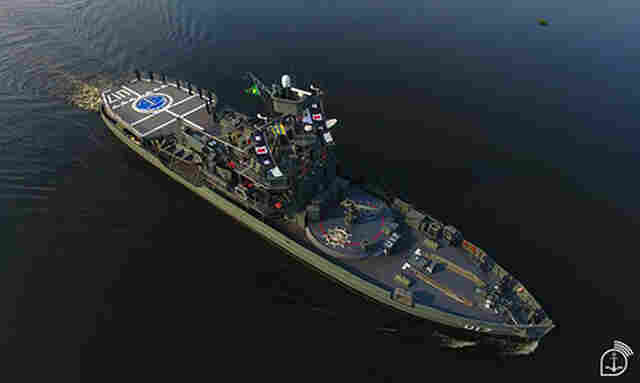 Marinha emprega na Opera&ccedil;&atilde;o &ldquo;&Aacute;gata Oeste&rdquo; o navio de guerra mais antigo do mundo ainda em servi&ccedil;o