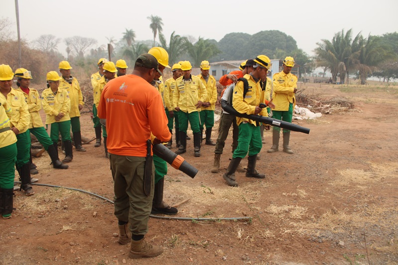 Trabalho conjunto forma Brigada Uberaba para proteção de Território Indígena Guató