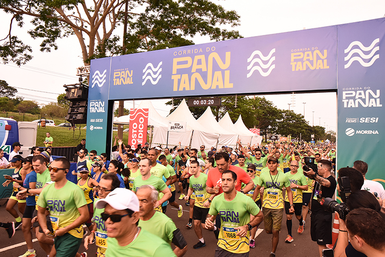 Corrida do Pantanal levar&aacute; mais de 25 mil pessoas para as ruas de Campo Grande no pr&oacute;ximo domingo