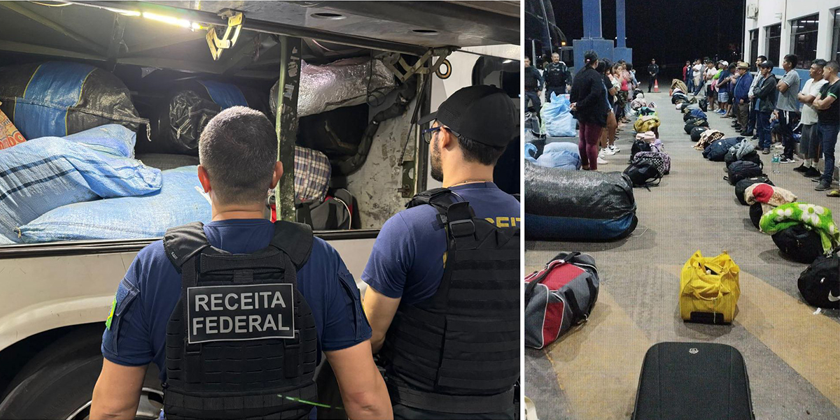 Três passageiros são encaminhados para Santa Casa de Corumbá após ingerir 100 cápsulas de cocaína cada um