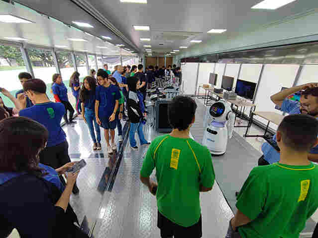 Senai leva Carreta da Ind&uacute;stria 4.0 a mais de 30 escolas p&uacute;blicas cidades de Mato Grosso do Sul, incluindo Corumb&aacute; 