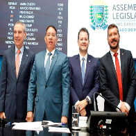 Mesa Diretora da ALEMS &eacute; reeleita por unanimidade para o pr&oacute;ximo bi&ecirc;nio