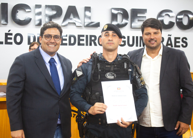 Policiais militares s&atilde;o homenageados na C&acirc;mara por a&ccedil;&otilde;es de combate ao tr&aacute;fico
