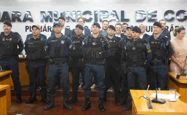 Policiais militares s&atilde;o homenageados na C&acirc;mara por a&ccedil;&otilde;es de combate ao tr&aacute;fico