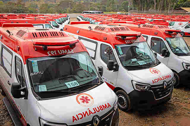 Corumb&aacute; receber&aacute; tr&ecirc;s novas ambul&acirc;ncias do SAMU viabilizados pelo Novo PAC do Governo Federal